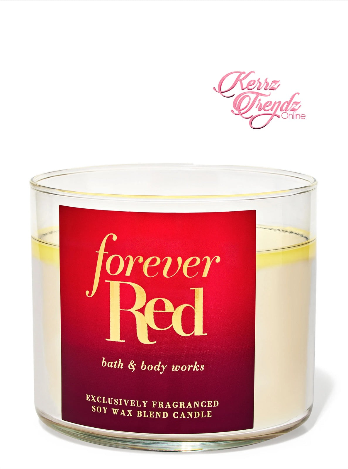 Forever Red 3-Wick Candle