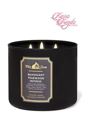 Mahogany Teakwood Intense 3-Wick Candle