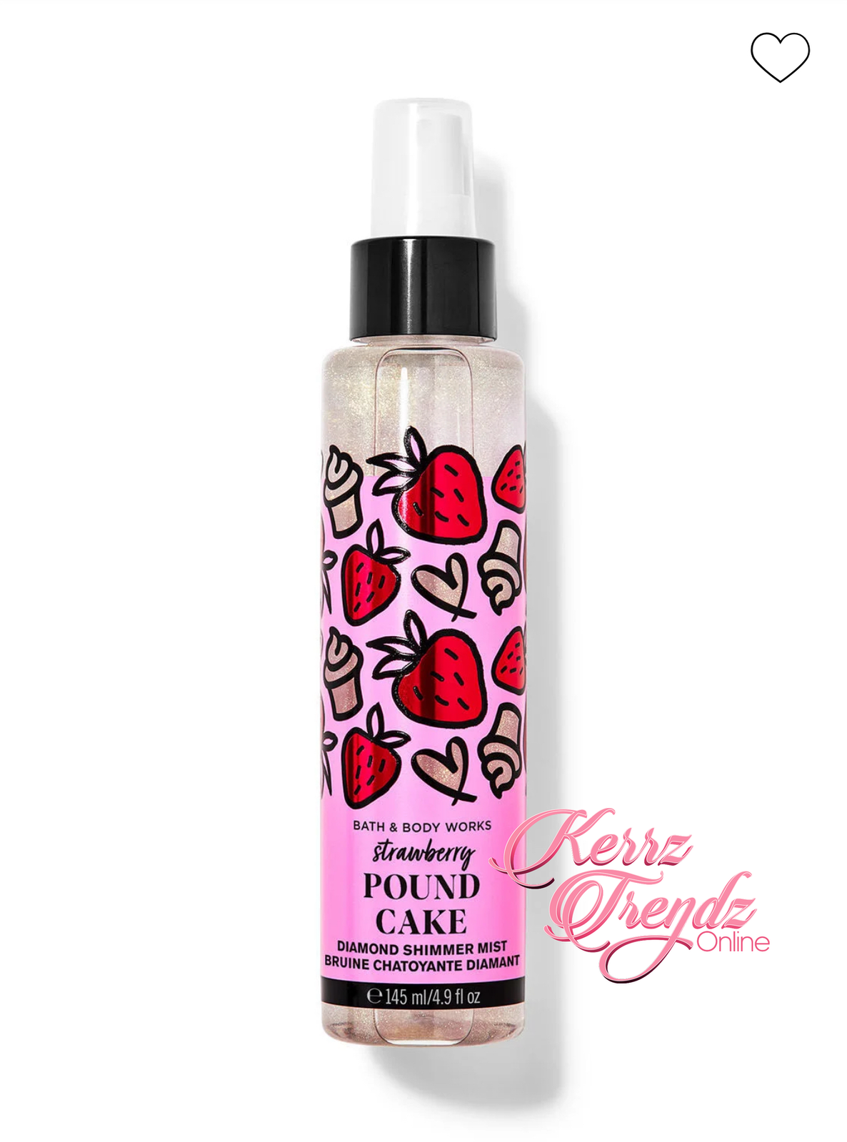 Strawberry Pound Cake Shimmer Fragrance Mist